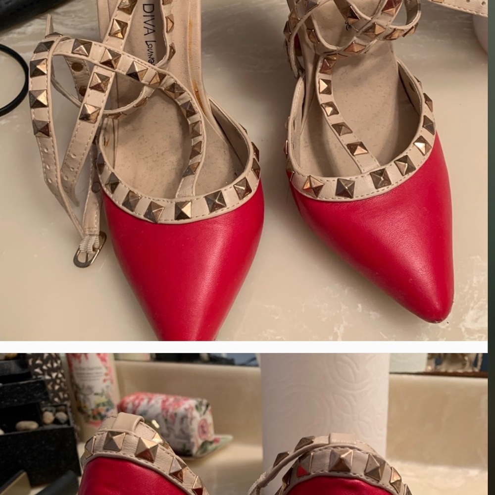 Red shoes